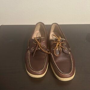 Leather Sperry Loafers W7